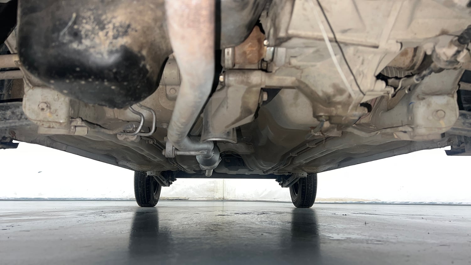 Used 2021 Maruti Suzuki Alto 800 VXi Petrol Manual extra FRONT LEFT UNDERBODY VIEW