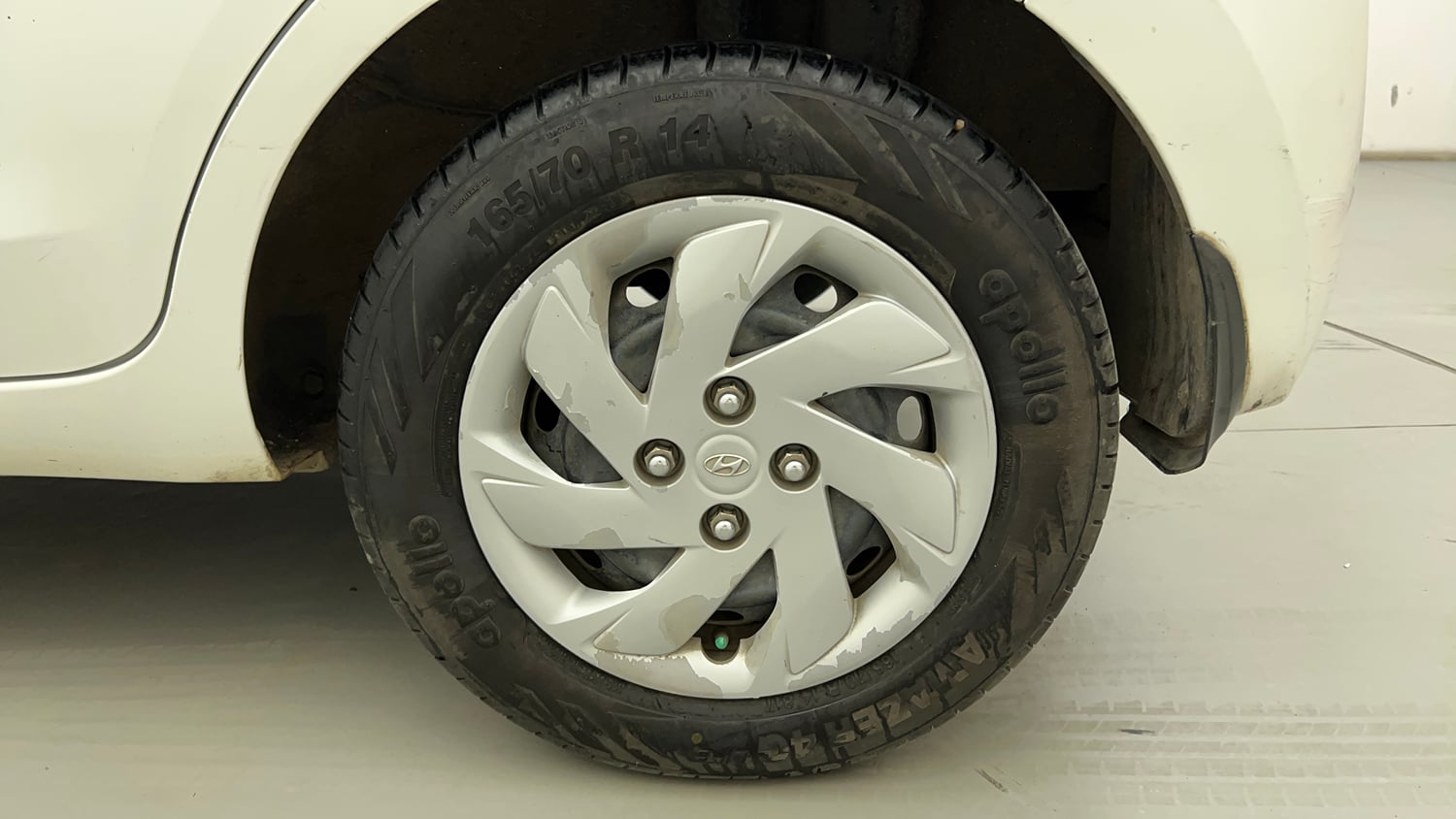Used 2020 Hyundai Santro Sportz CNG Cng Manual tyres LEFT REAR TYRE RIM VIEW