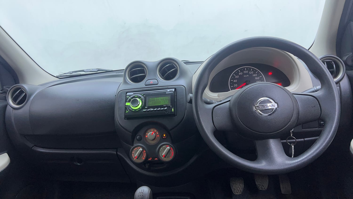 Used 2014 Nissan Micra Active XL Petrol Manual interior DASHBOARD VIEW