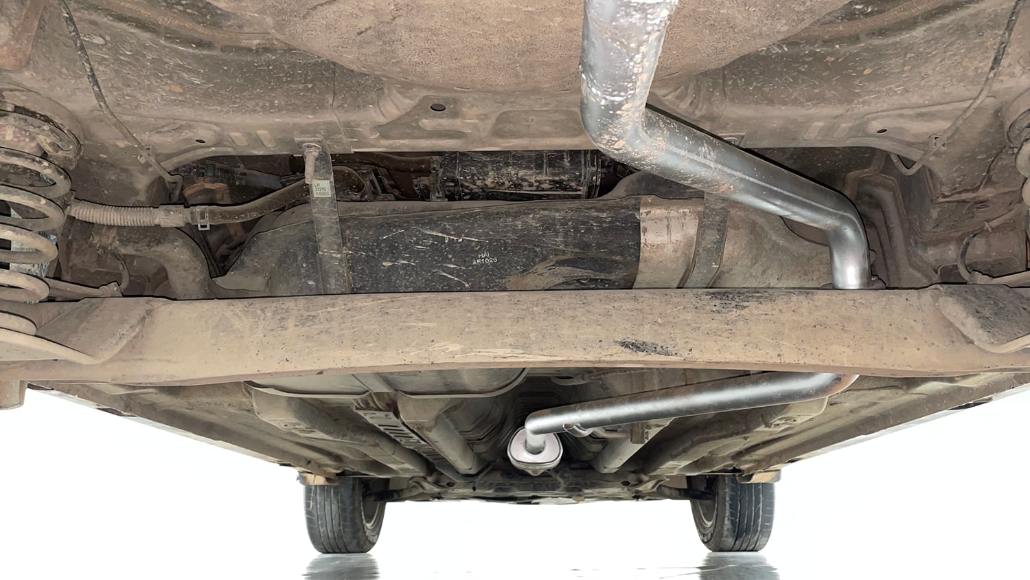 Used 2017 Hyundai Creta 1.6 SX Plus AT Petrol Petrol Automatic extra REAR UNDERBODY VIEW (TAKEN FROM REAR)