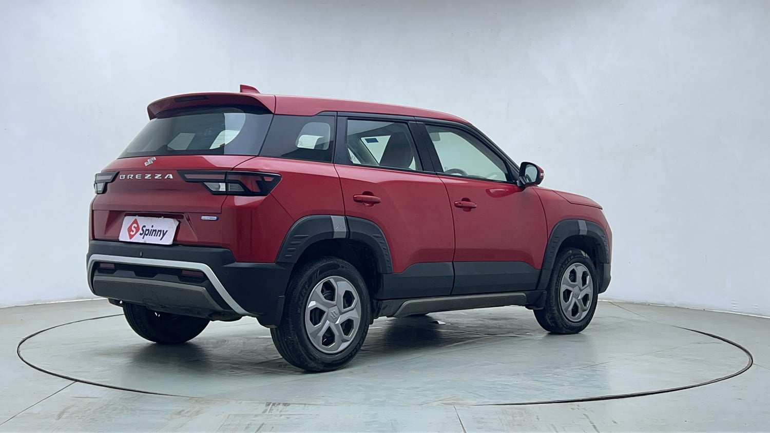 Used 2022 Maruti Suzuki Brezza Vxi AT Petrol Automatic exterior RIGHT REAR CORNER VIEW