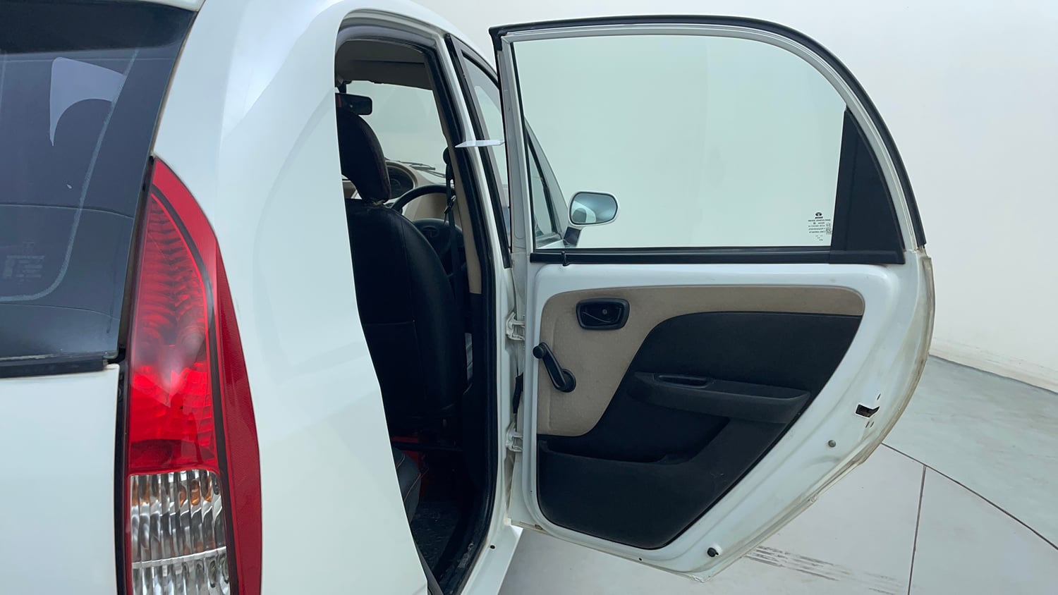 Used 2012 Tata Nano LX Petrol Manual interior RIGHT REAR DOOR OPEN VIEW