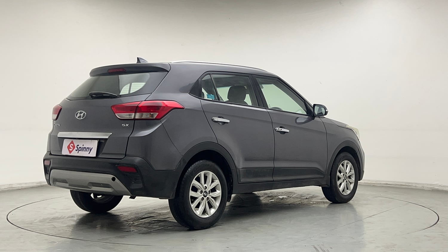 Used 2018 Hyundai Creta SX 1.6 Petrol Petrol Manual exterior RIGHT REAR CORNER VIEW