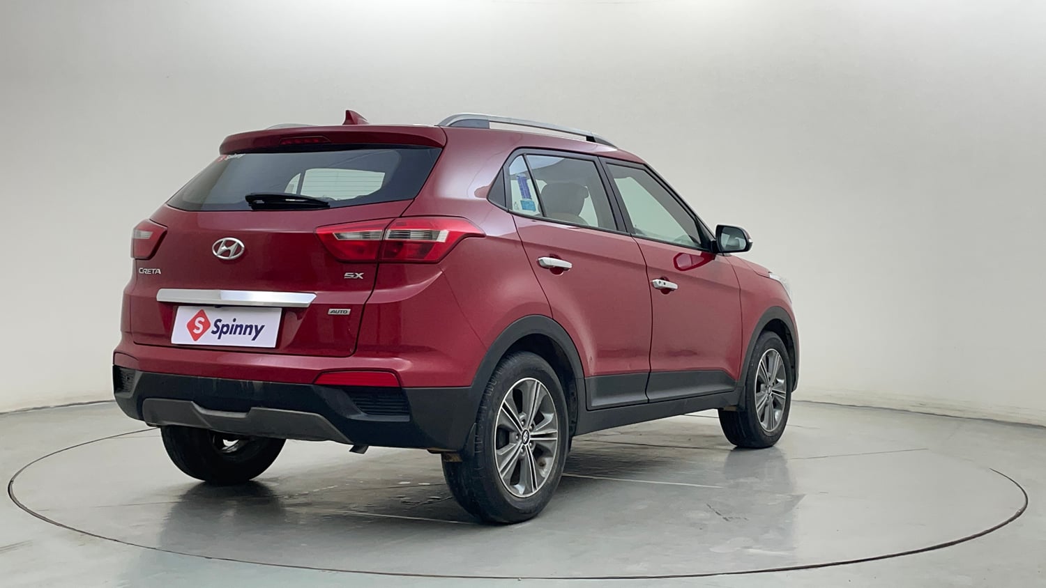 Used 2017 Hyundai Creta 1.6 SX Plus AT Petrol Petrol Automatic exterior RIGHT REAR CORNER VIEW