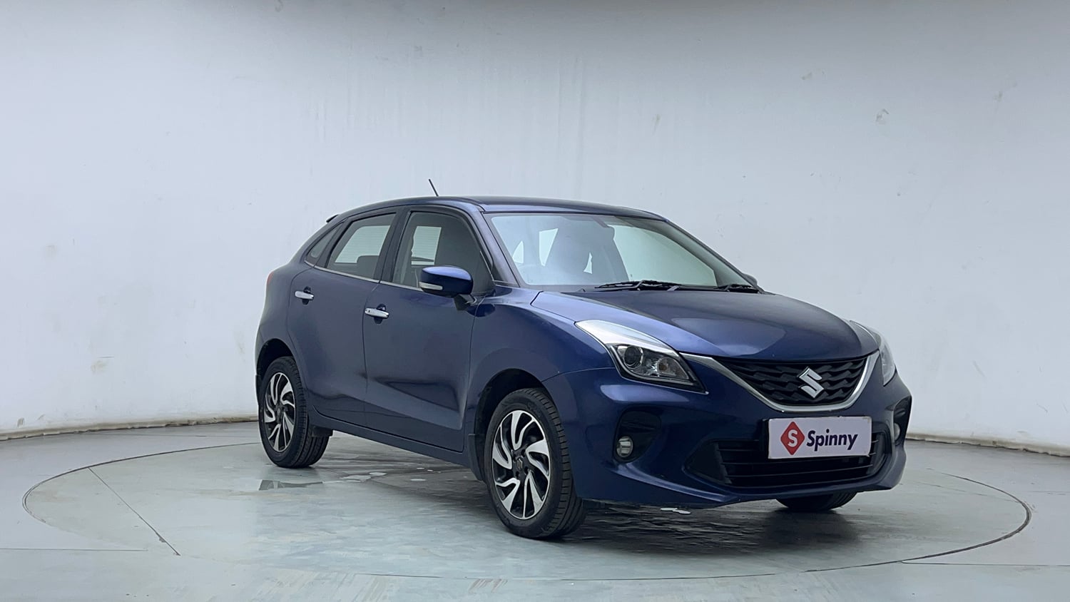Used 2021 Maruti Suzuki Baleno Zeta Petrol Manual exterior RIGHT FRONT CORNER VIEW