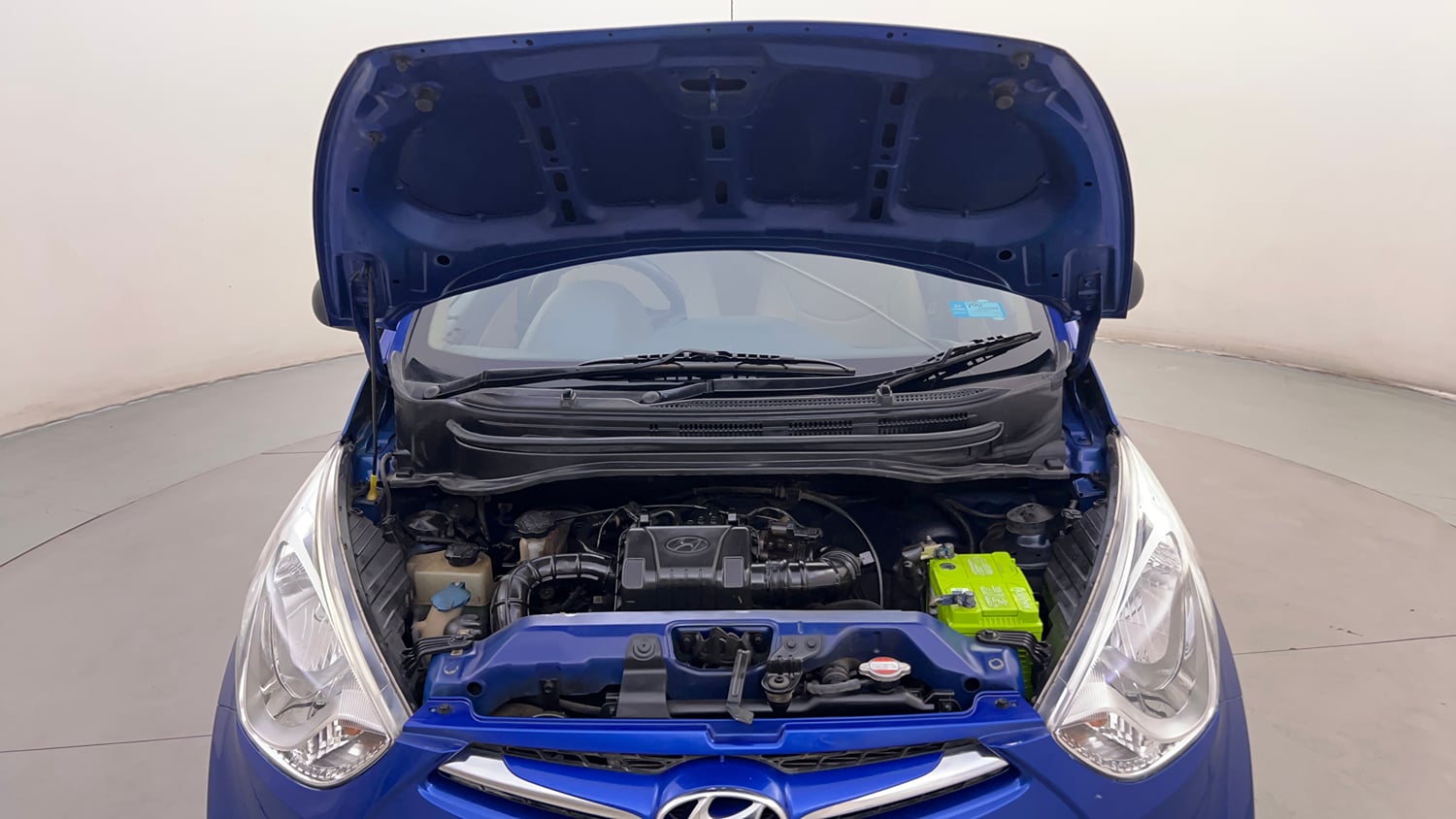 Used 2014 Hyundai Eon Magna + Petrol Manual engine ENGINE & BONNET OPEN FRONT VIEW