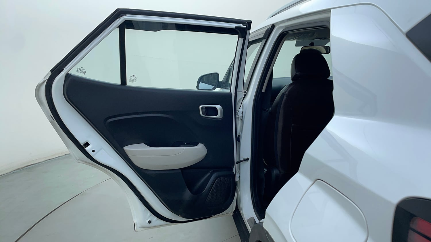 Used 2024 Hyundai Venue S (O) Plus 1.2 Petrol Petrol Manual interior LEFT REAR DOOR OPEN VIEW