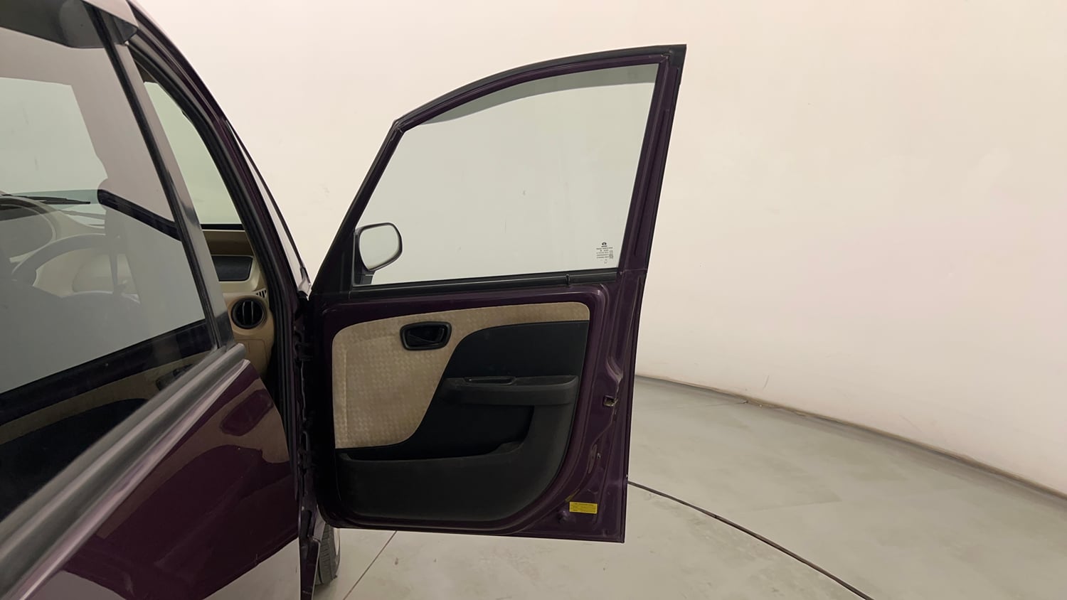 Used 2015 Tata Nano Twist XT Petrol Manual interior RIGHT FRONT DOOR OPEN VIEW