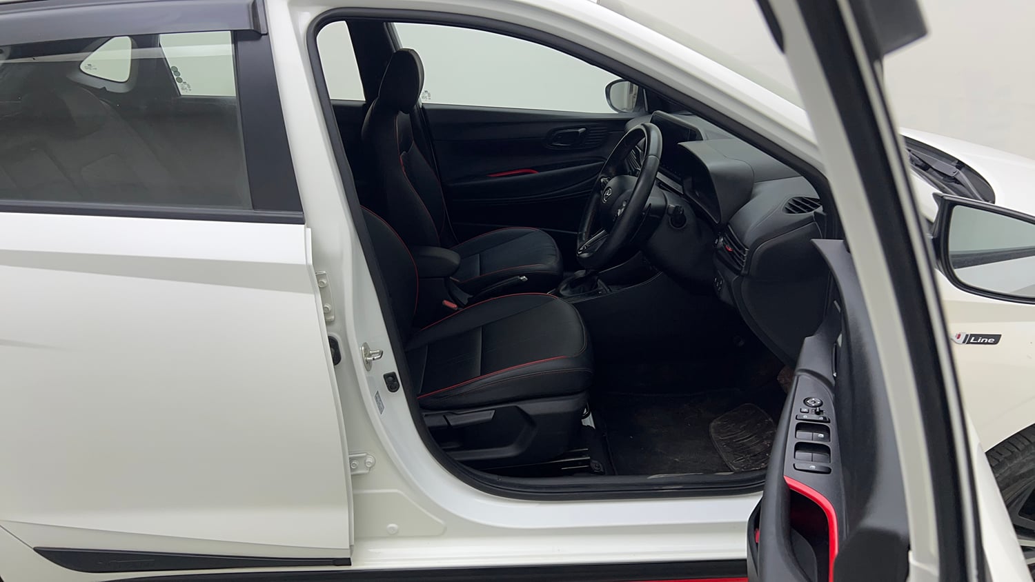 Used 2022 Hyundai i20 N Line N8 1.0 Turbo DCT Petrol Automatic interior RIGHT SIDE FRONT DOOR CABIN VIEW