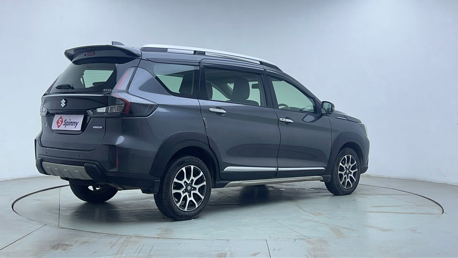 Used 2022 Maruti Suzuki XL6 Alpha Plus AT Petrol Petrol Automatic exterior RIGHT REAR CORNER VIEW