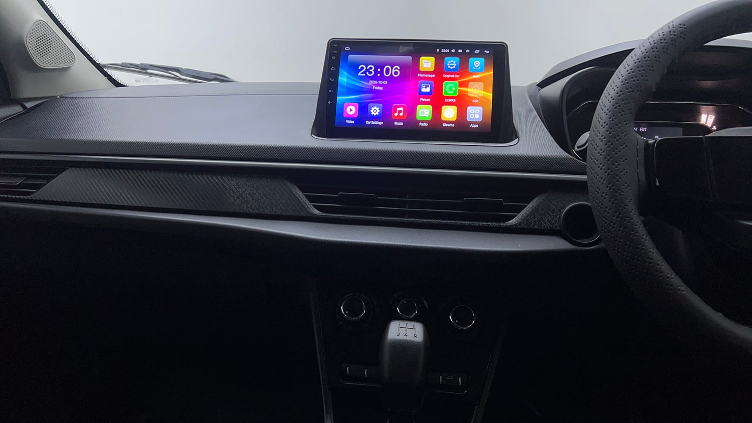 Used 2024 Tata Nexon Smart (O) 1.2 Petrol 5MT Petrol Manual interior MUSIC SYSTEM & AC CONTROL VIEW