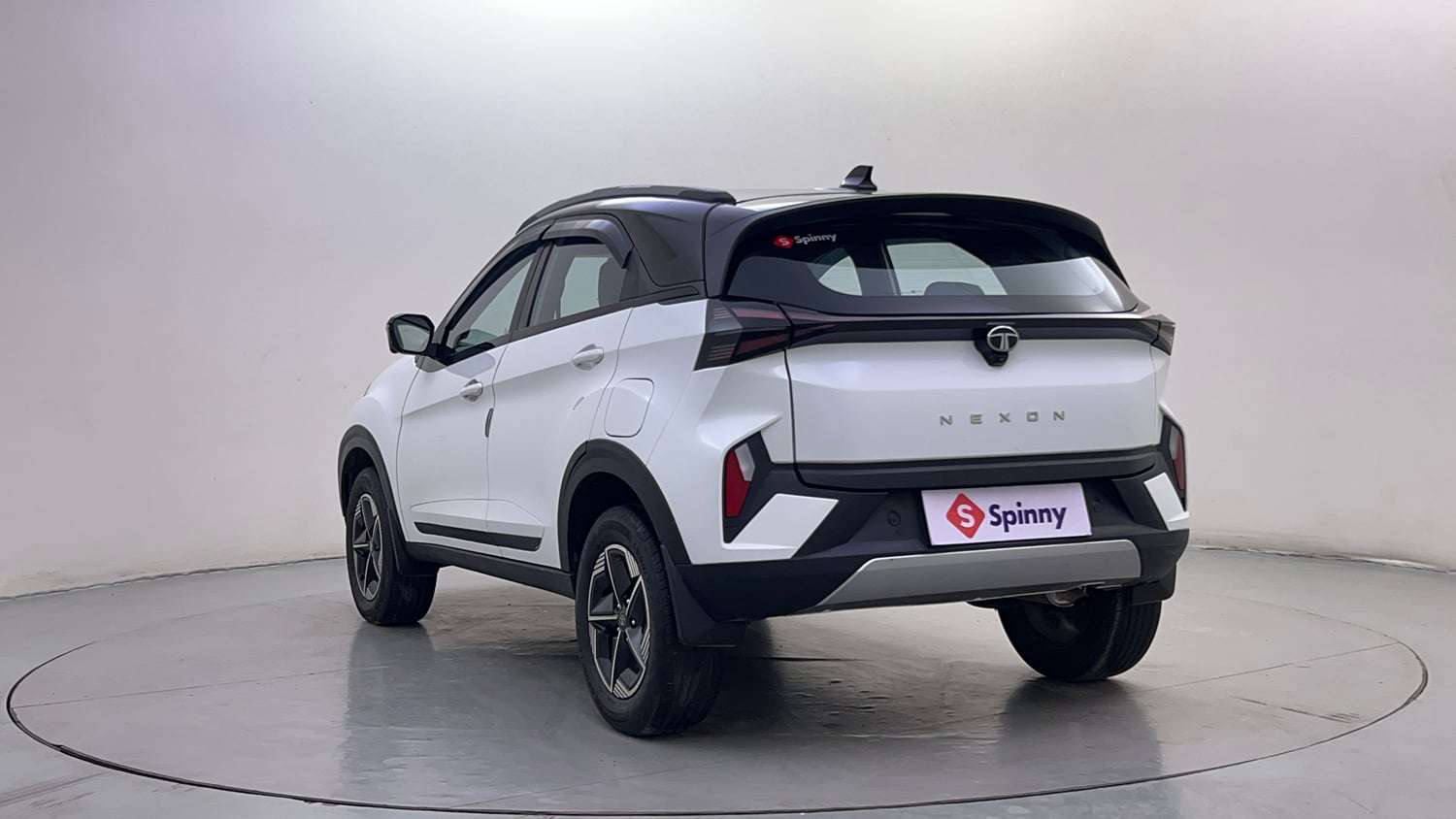 Used 2024 Tata Nexon Fearless Plus S 1.2 Revotron Petrol 6MT DT Petrol Manual exterior LEFT REAR CORNER VIEW