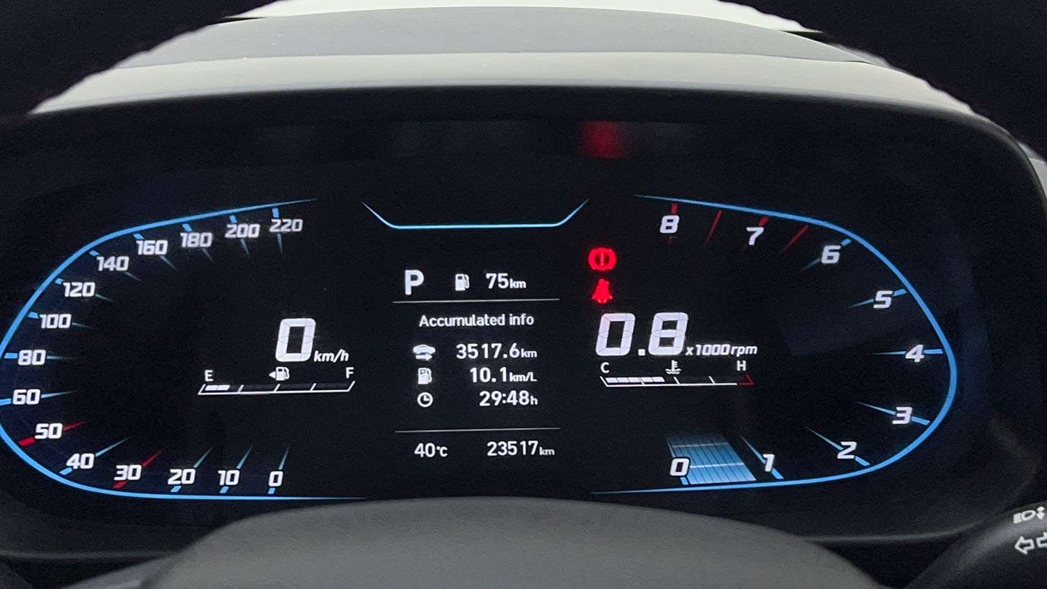 Used 2022 Hyundai i20 N Line N8 1.0 Turbo DCT Petrol Automatic interior CLUSTERMETER VIEW