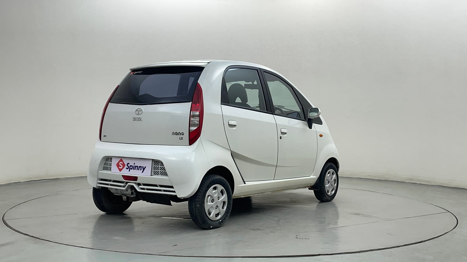 Used 2012 Tata Nano LX Petrol Manual exterior RIGHT REAR CORNER VIEW