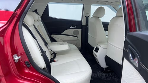 Used 2024 Mahindra XUV 3XO AX7L 1.2 Petrol AT Petrol Automatic interior RIGHT SIDE REAR DOOR CABIN VIEW