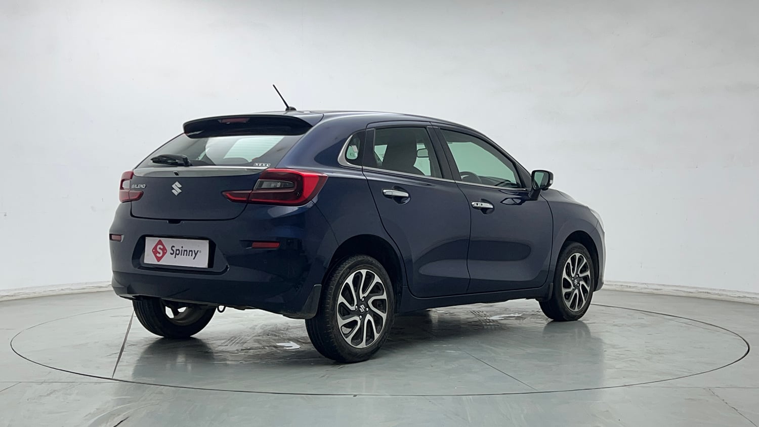 Used 2023 Maruti Suzuki Baleno Alpha AGS Petrol Automatic exterior RIGHT REAR CORNER VIEW