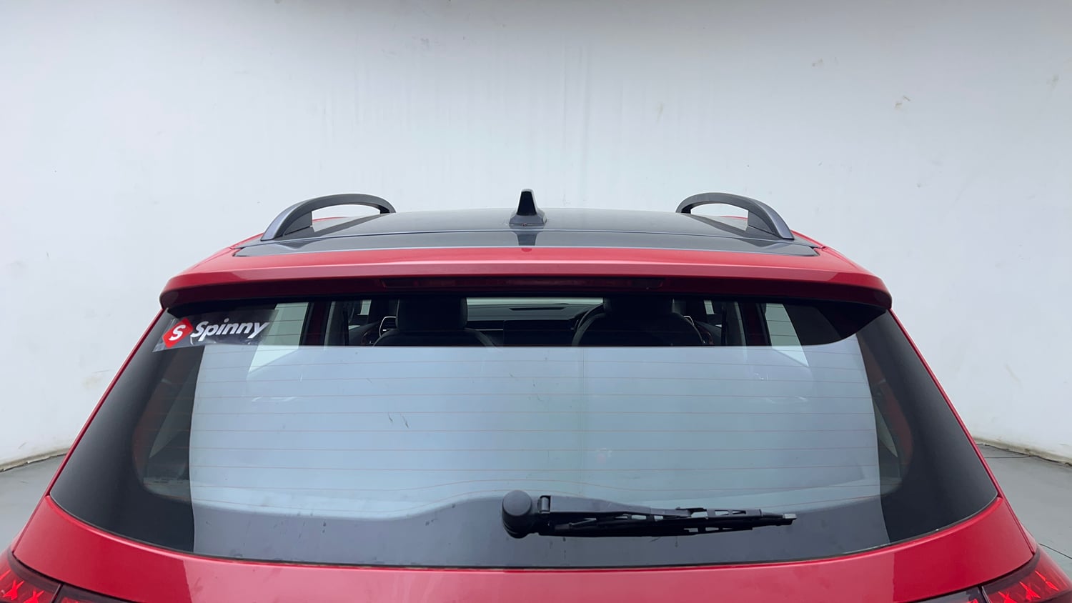 Used 2023 Skoda Kushaq Monte Carlo 1.5L TSI MT Petrol Manual exterior BACK WINDSHIELD VIEW