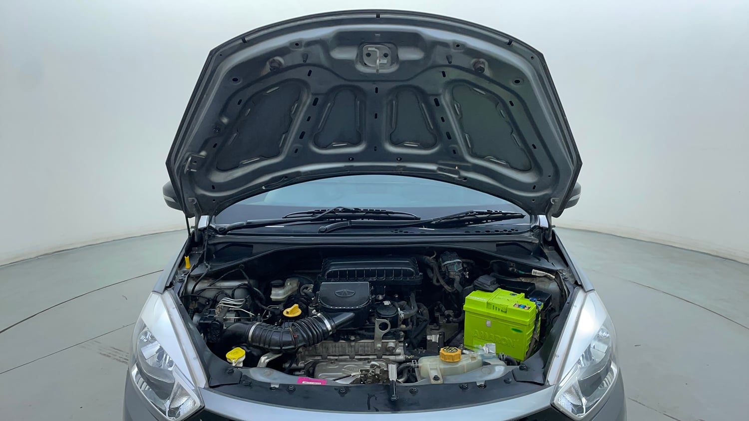 Used 2018 Tata Tiago Revotron XZA Petrol Automatic engine ENGINE & BONNET OPEN FRONT VIEW