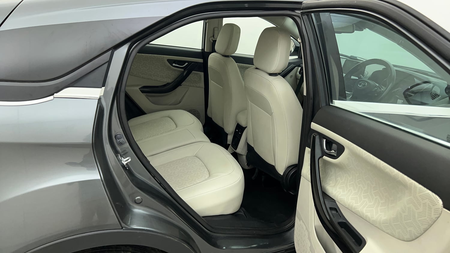 Used 2022 Tata Nexon XZA Plus (Premium) Petrol Automatic interior RIGHT SIDE REAR DOOR CABIN VIEW