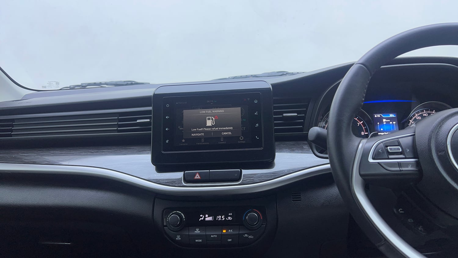Used 2022 Maruti Suzuki XL6 Alpha Plus AT Petrol Petrol Automatic interior MUSIC SYSTEM & AC CONTROL VIEW