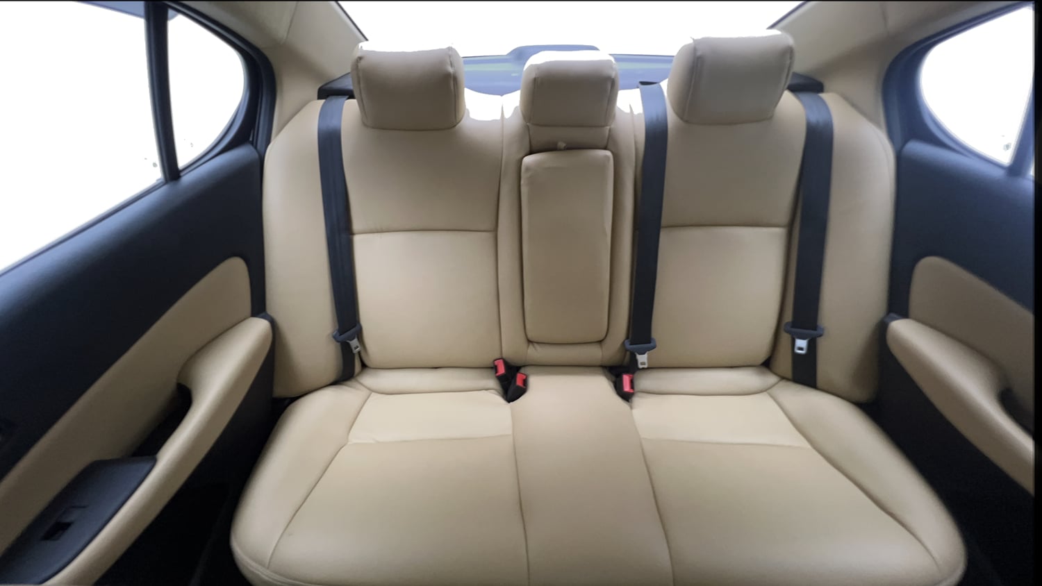 Used 2021 Honda City V Petrol Petrol Manual interior REAR SEAT CONDITION VIEW