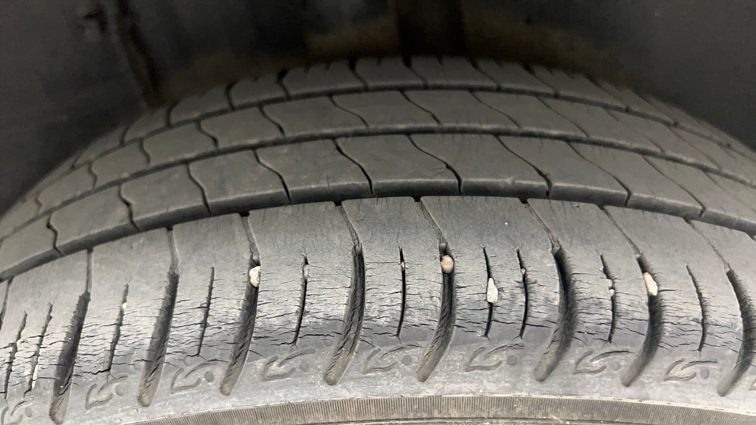 Used 2021 Tata Altroz XZ Petrol Petrol Manual tyres LEFT REAR TYRE TREAD VIEW