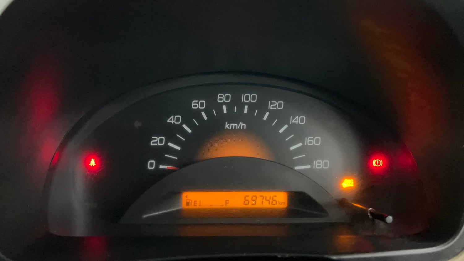Used 2017 Maruti Suzuki Wagon R LXI CNG Cng Manual interior CLUSTERMETER VIEW