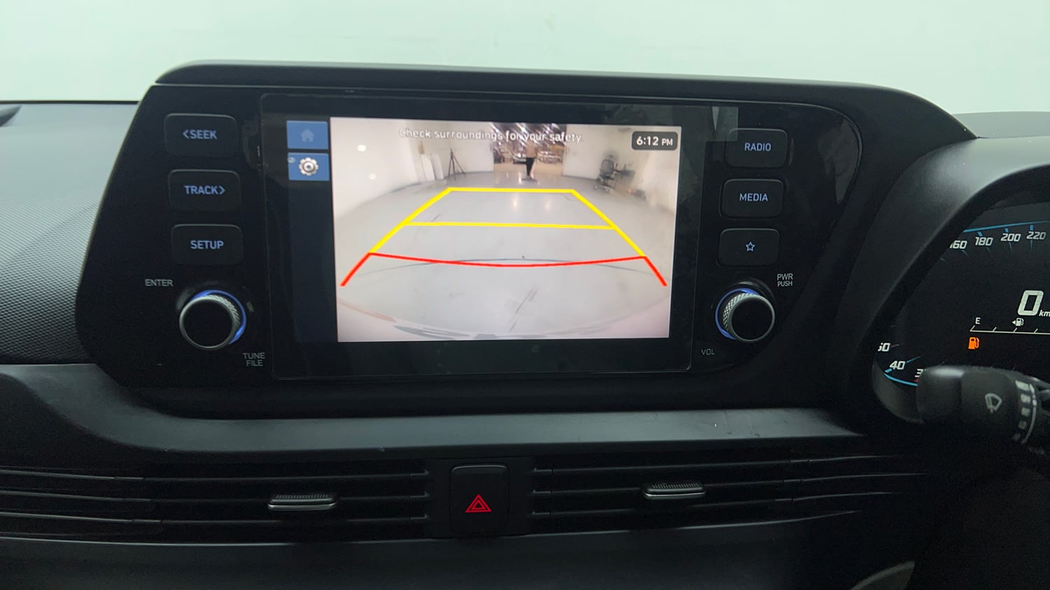 Used 2023 Hyundai New i20 Sportz 1.2 MT Petrol Manual top_features Rear camera