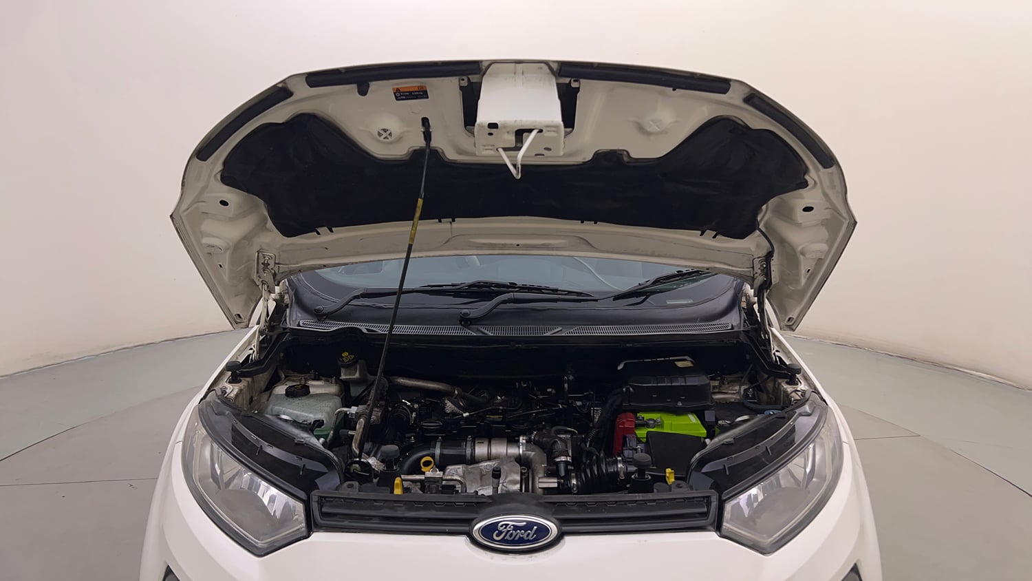 Used 2015 Ford EcoSport Trend 1.5 TDCi Diesel Manual engine ENGINE & BONNET OPEN FRONT VIEW