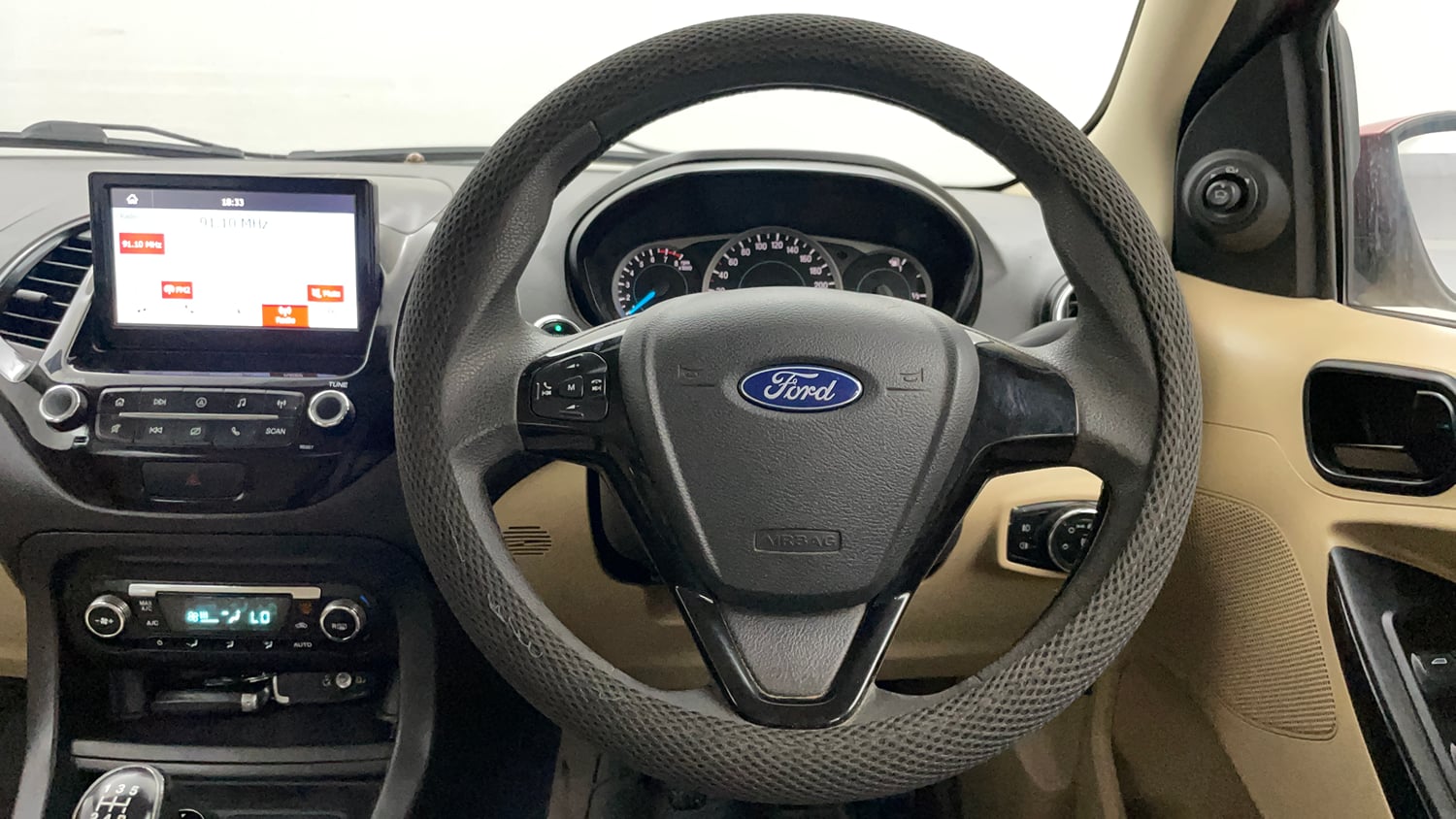 Used 2019 Ford Figo Aspire Titanium 1.2 Ti-VCT Petrol Manual interior STEERING VIEW