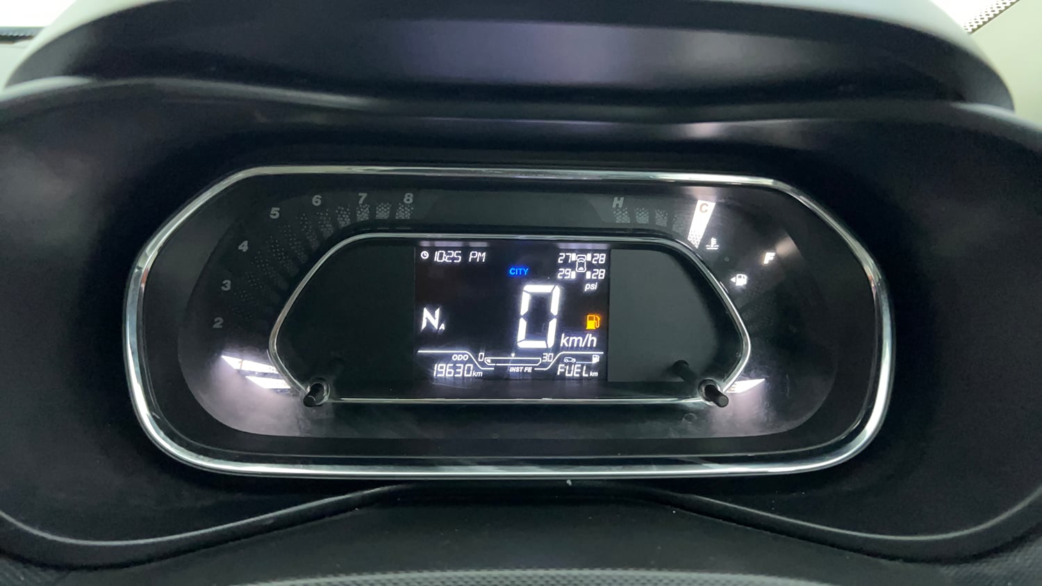 Used 2022 Tata Nexon XZA Plus (Premium) Petrol Automatic interior CLUSTERMETER VIEW