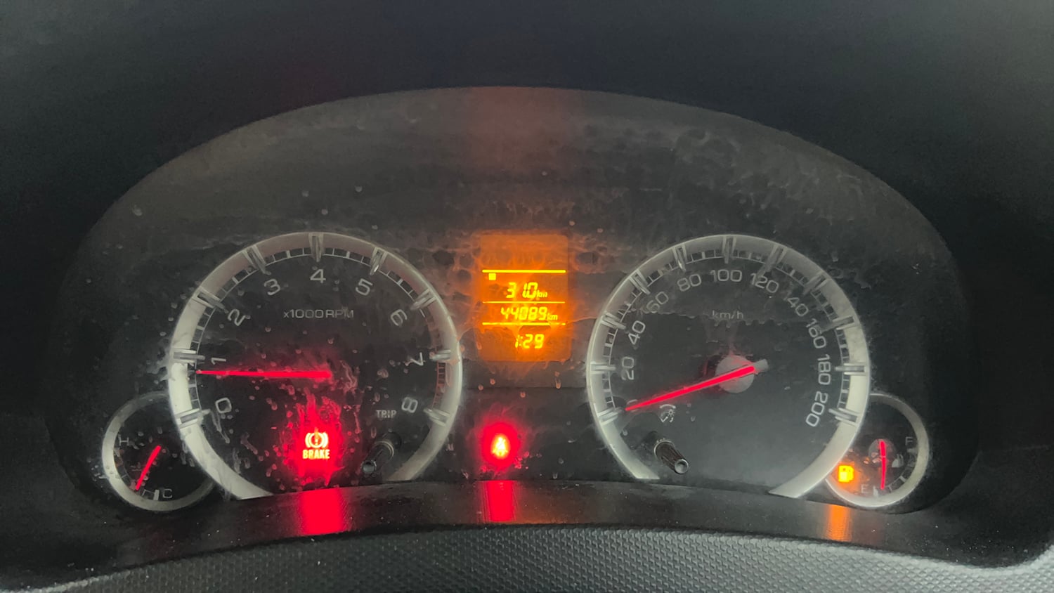 Used 2013 Maruti Suzuki Swift Dzire VXI Petrol Manual interior CLUSTERMETER VIEW