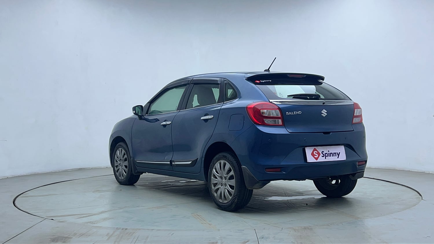 Used 2018 Maruti Suzuki Baleno Alpha 1.2 Petrol Manual exterior LEFT REAR CORNER VIEW