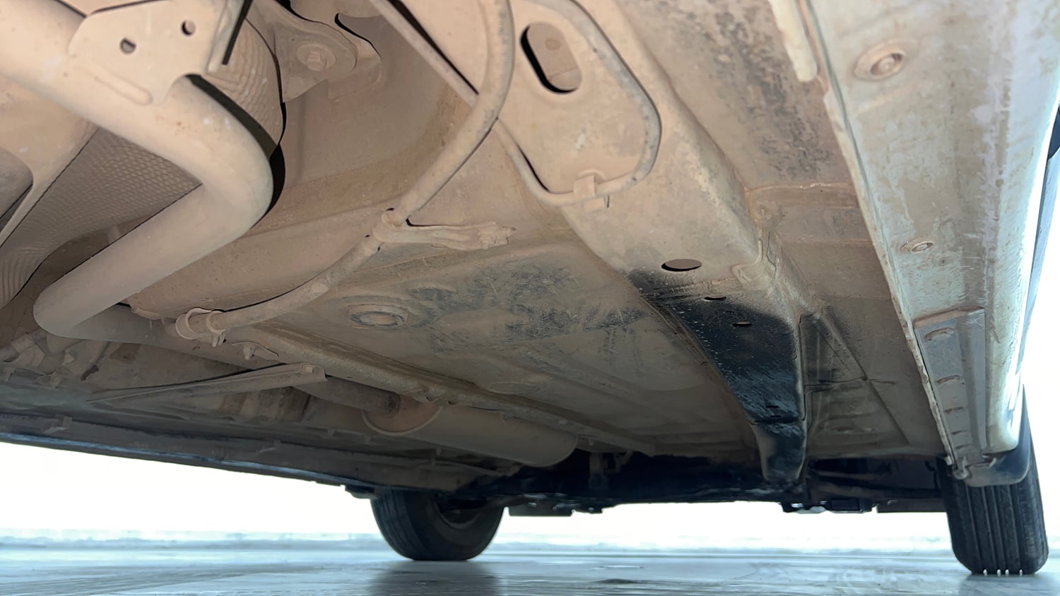Used 2019 Maruti Suzuki Swift LXi Petrol Manual extra REAR RIGHT UNDERBODY VIEW