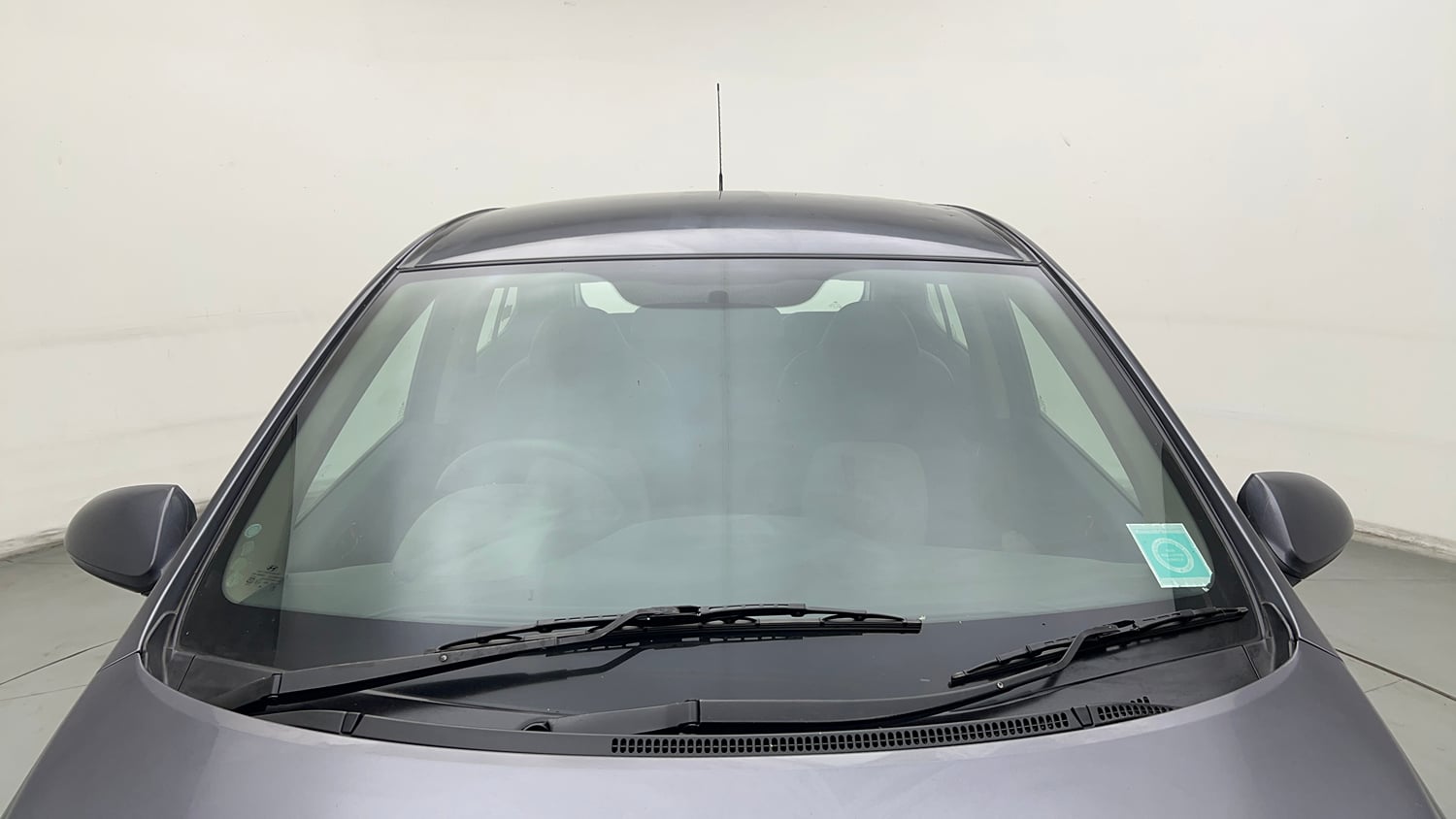 Used 2017 Hyundai Grand i10 Magna 1.2 Kappa VTVT Petrol Manual exterior FRONT WINDSHIELD VIEW