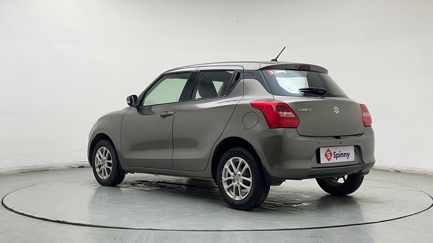 Used 2019 Maruti Suzuki Swift ZXi AMT Petrol Automatic exterior LEFT REAR CORNER VIEW