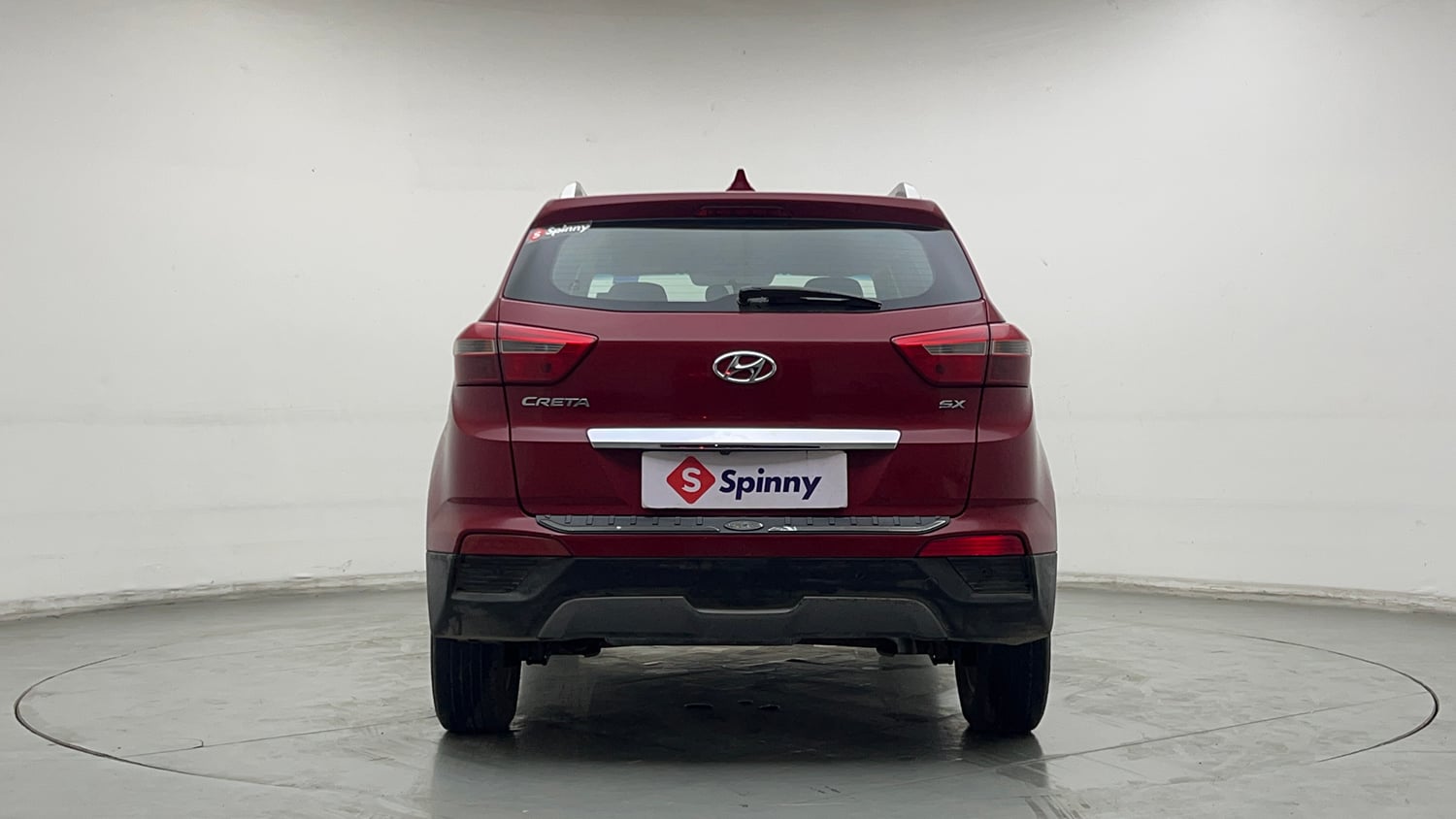Used 2017 Hyundai Creta 1.6 SX Plus Petrol Petrol Manual exterior BACK VIEW