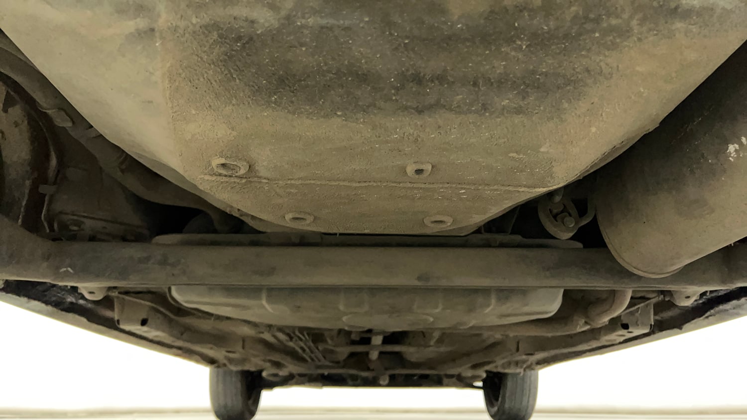 Used 2018 Tata Tiago Revotorq XT Diesel Manual extra REAR UNDERBODY VIEW (TAKEN FROM REAR)