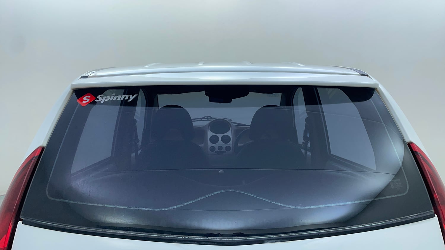 Used 2012 Tata Nano LX Petrol Manual exterior BACK WINDSHIELD VIEW