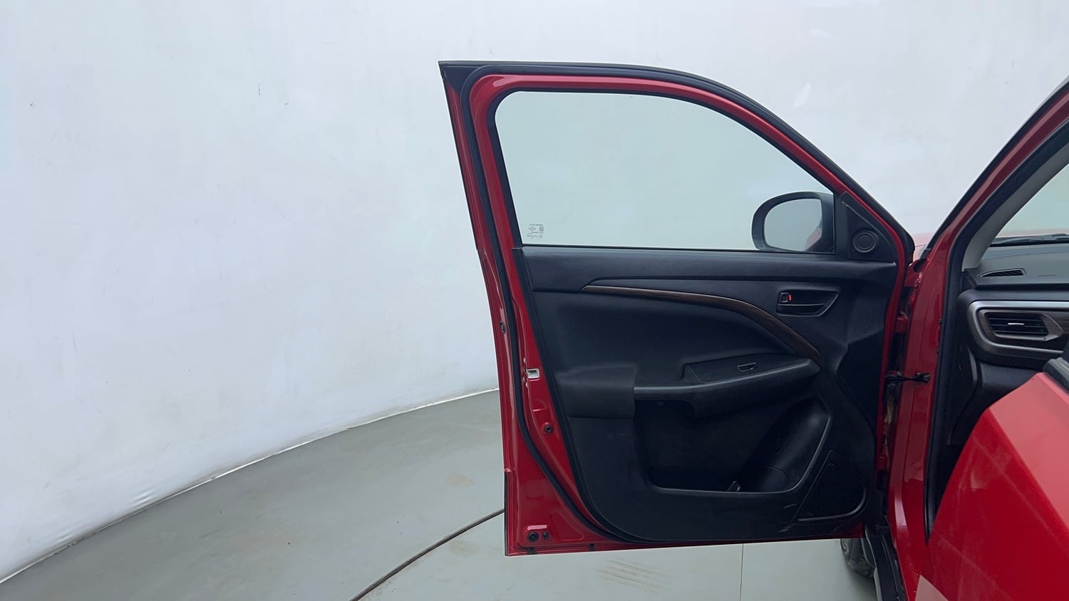Used 2022 Maruti Suzuki Brezza Vxi AT Petrol Automatic interior LEFT FRONT DOOR OPEN VIEW