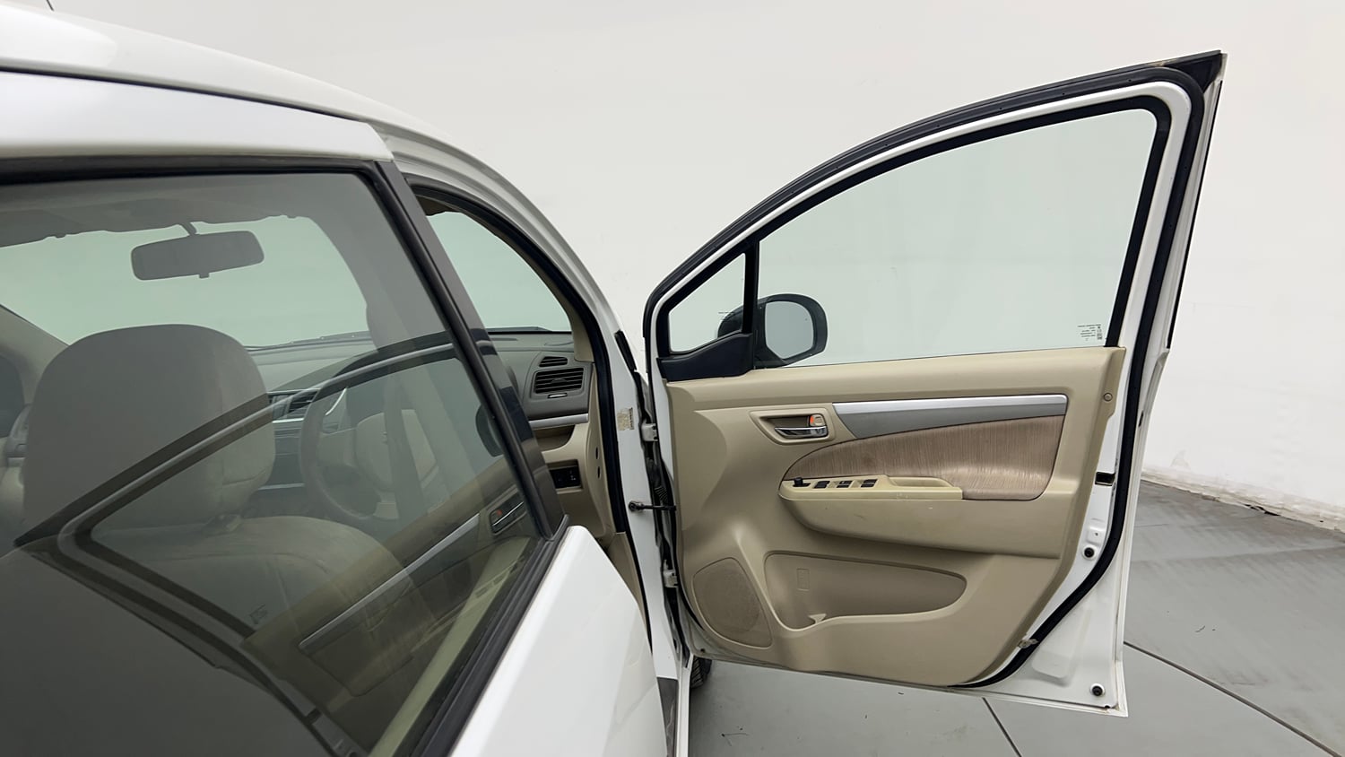 Used 2013 Maruti Suzuki Ertiga Vxi Petrol Manual interior RIGHT FRONT DOOR OPEN VIEW