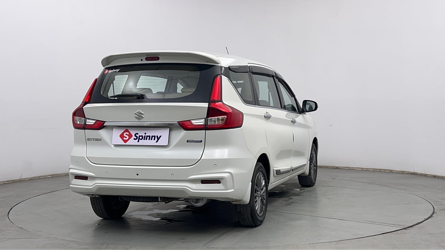 Used 2019 Maruti Suzuki New Ertiga ZXi AT Petrol Automatic exterior RIGHT REAR CORNER VIEW