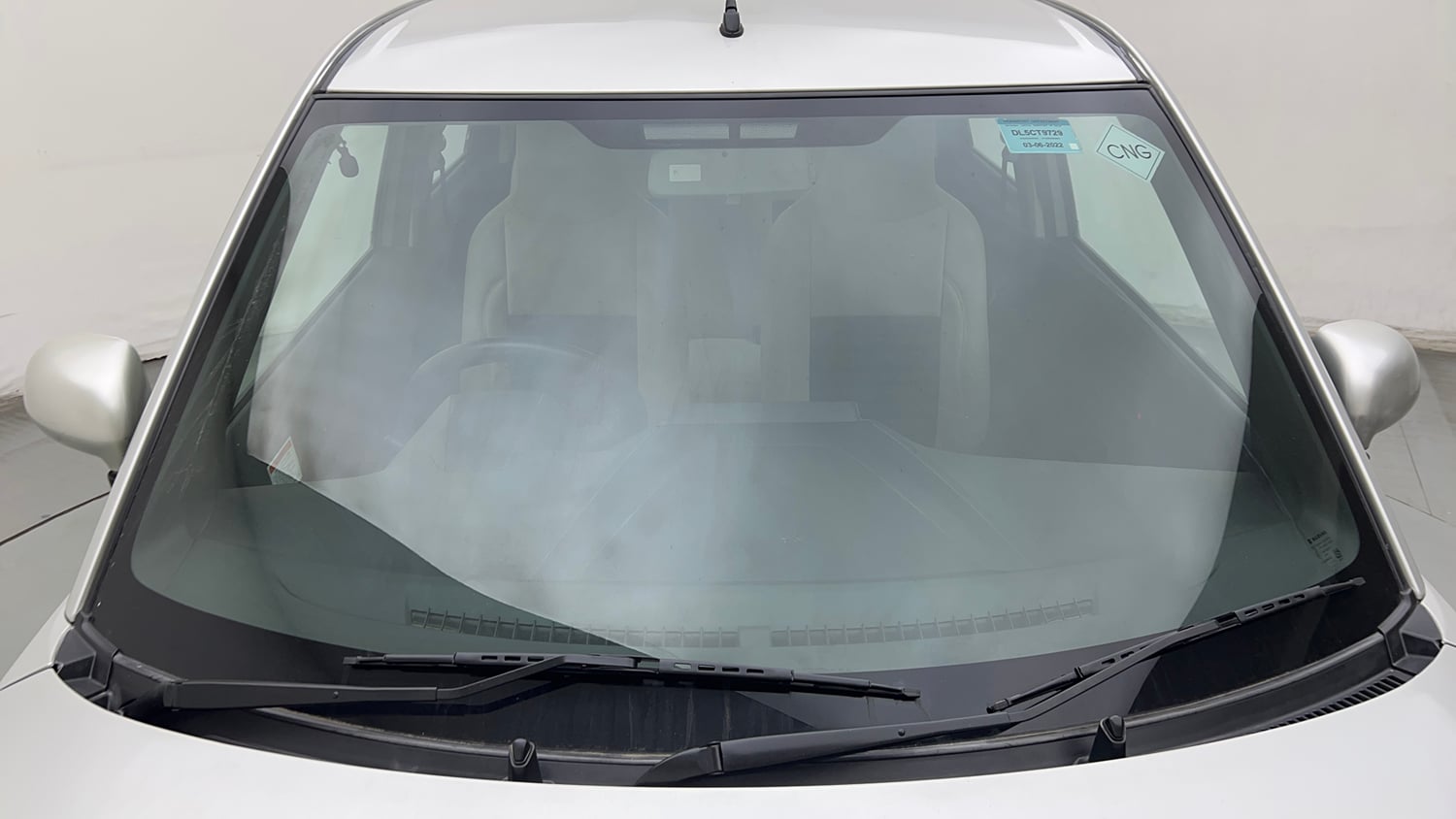 Used 2022 Maruti Suzuki Wagon R LXI 1.0 CNG Cng Manual exterior FRONT WINDSHIELD VIEW