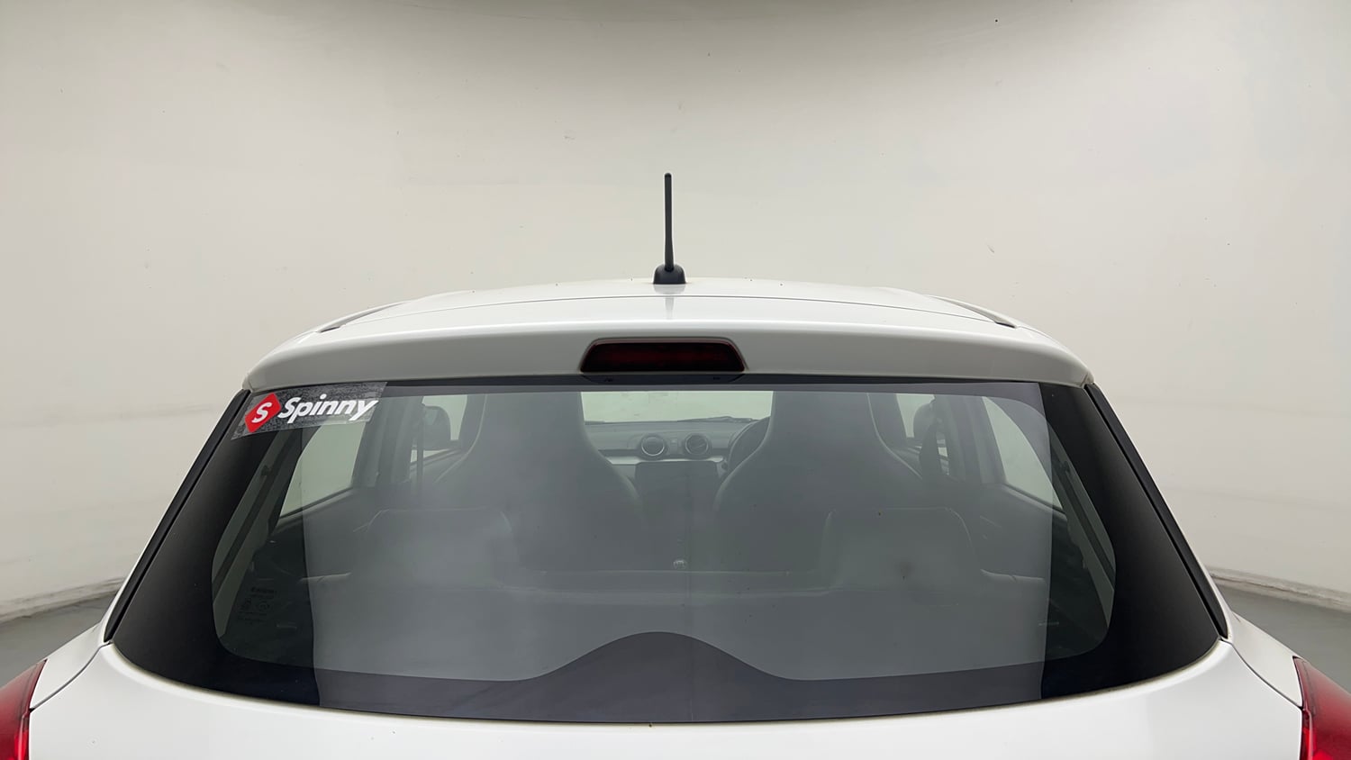 Used 2019 Maruti Suzuki Swift LXi Petrol Manual exterior BACK WINDSHIELD VIEW