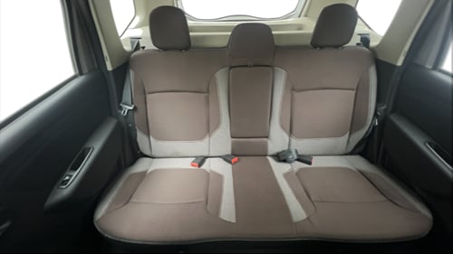 Used 2021 Renault Duster RXS 1.3 Turbo Petrol MT Petrol Manual interior REAR SEAT CONDITION VIEW