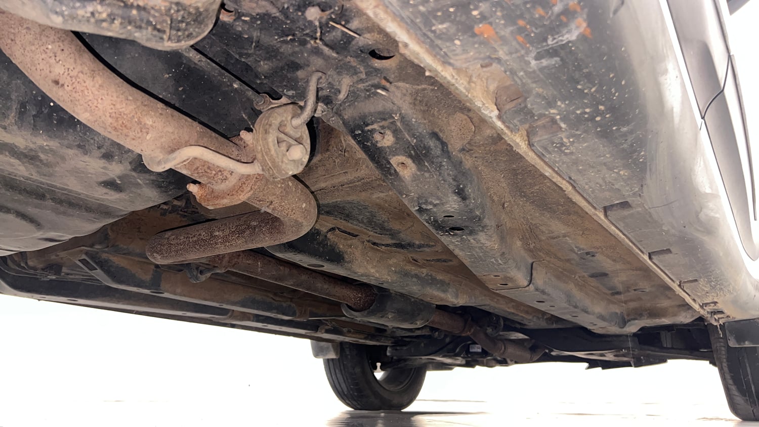 Used 2023 Tata Nexon XM Diesel Diesel Manual extra REAR RIGHT UNDERBODY VIEW