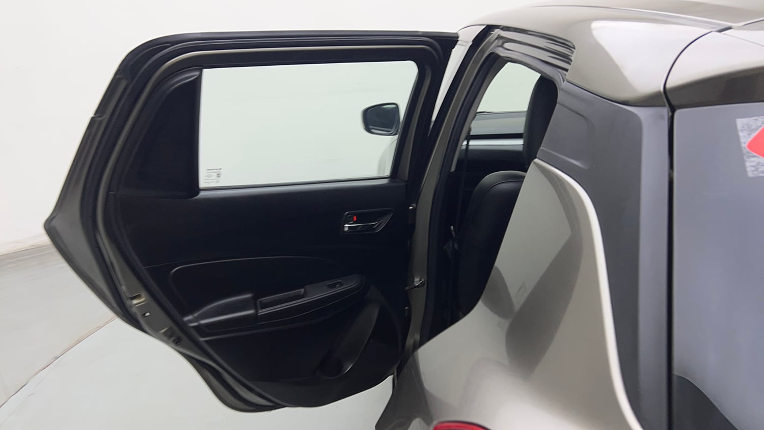 Used 2019 Maruti Suzuki Swift ZXi AMT Petrol Automatic interior LEFT REAR DOOR OPEN VIEW
