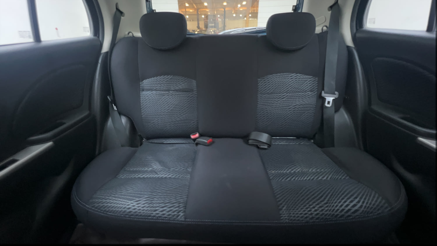 Used 2018 Nissan Micra XV CVT Petrol Automatic interior REAR SEAT CONDITION VIEW