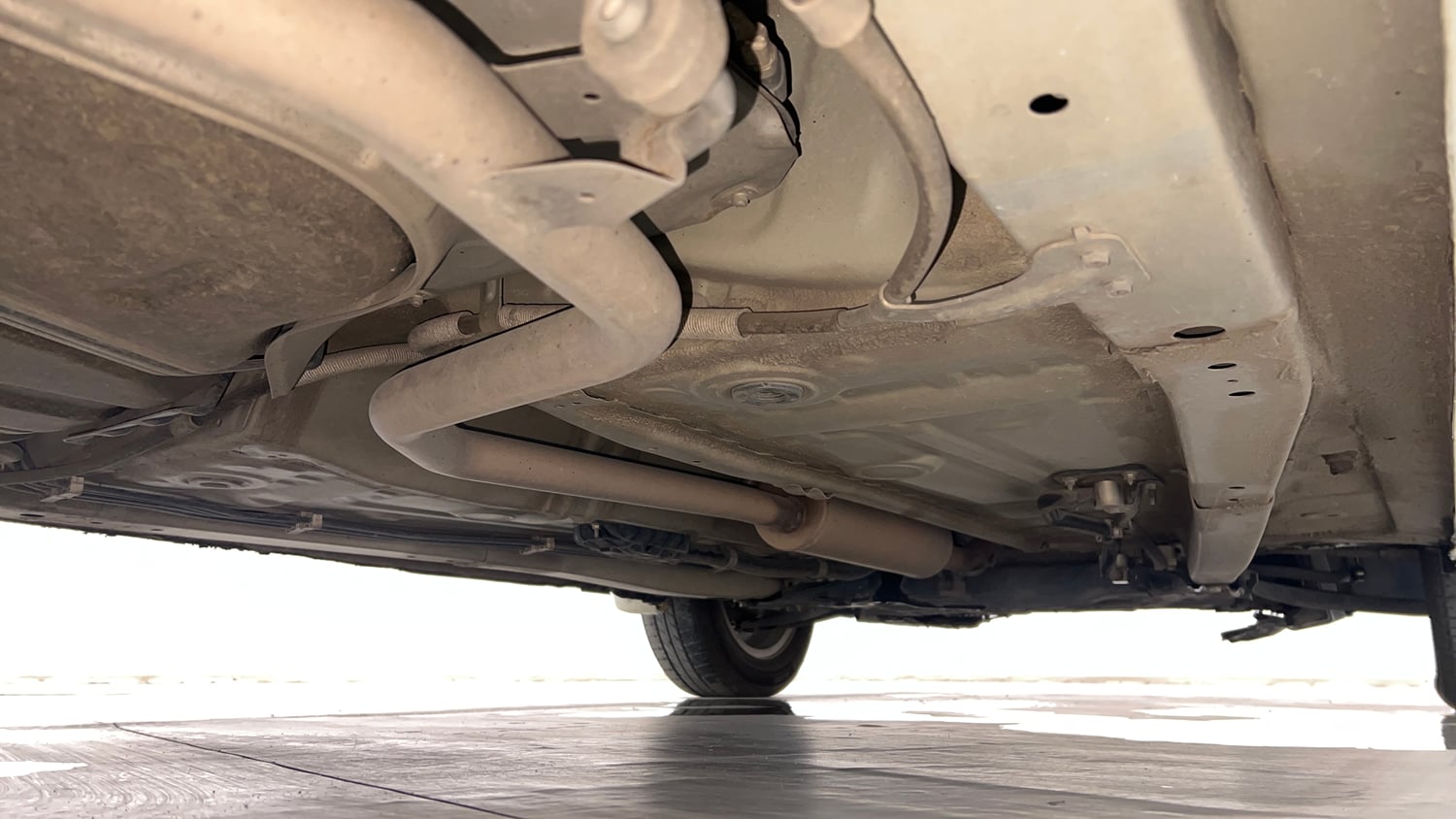 Used 2019 Maruti Suzuki New Ertiga ZXi AT Petrol Automatic extra REAR RIGHT UNDERBODY VIEW