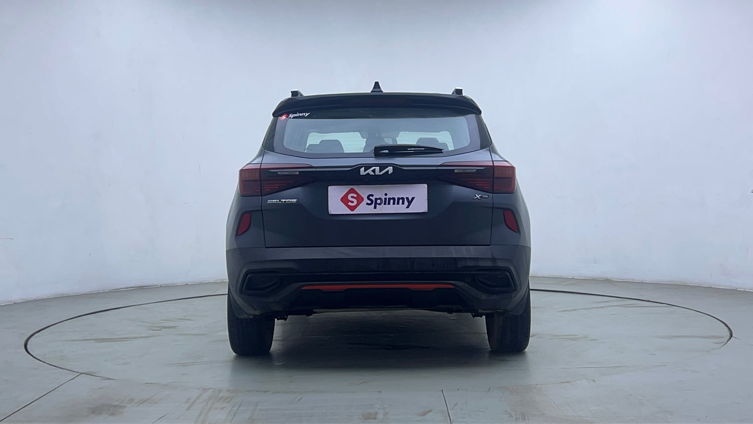 Used 2022 Kia Seltos X Line 1.5 Diesel AT Diesel Automatic exterior BACK VIEW